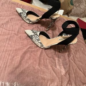Snake print Steve Madden heels